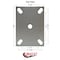 Service Caster 8'' Extra Heavy Duty Semi Steel Cast Iron Wheel Rigid Top Plate Caster CRAN-SCC-KP92R830-SSR - alternate 5